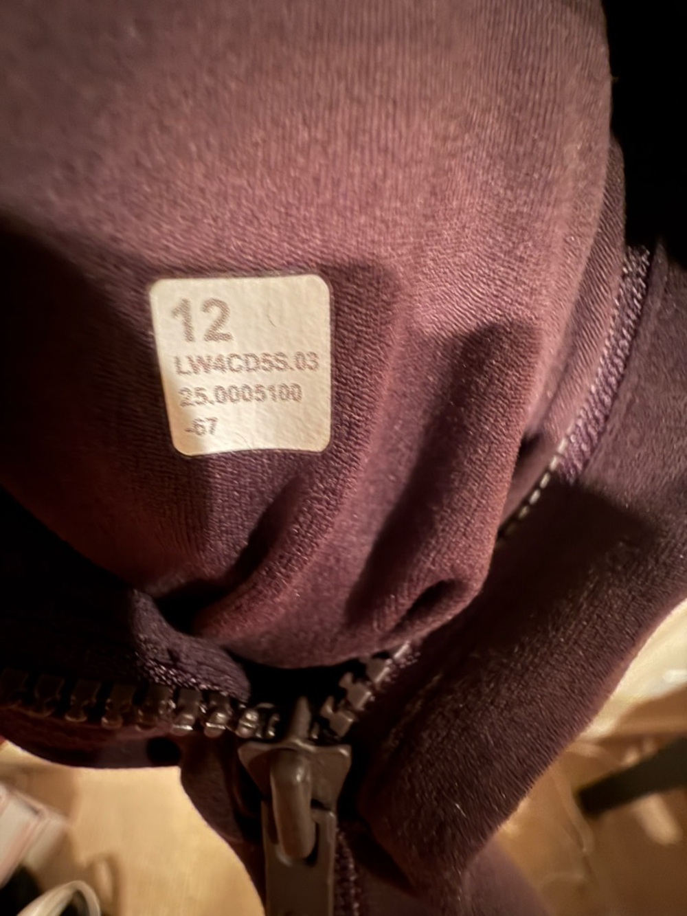 NWT Lululemon Brown Sequoia Define Jacket Nulu Full-Zip Hip Length Size 12 - Picture 6 of 8